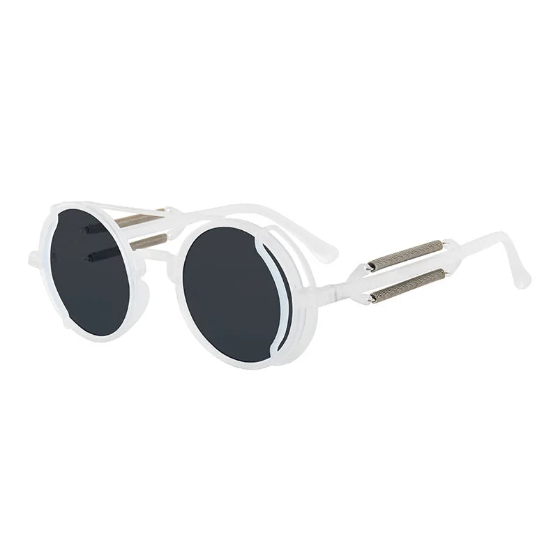 Steampunk Round Sunglasses
