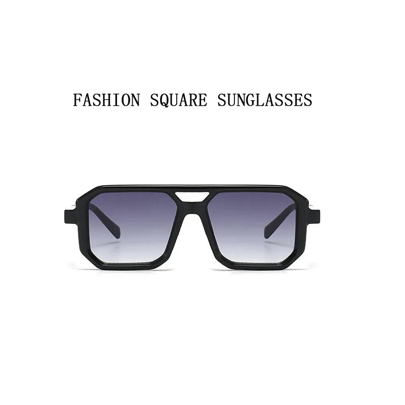 Vintage Square Sunglasses for Men