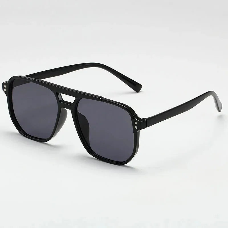 Oversized Vintage Square Sunglasses
