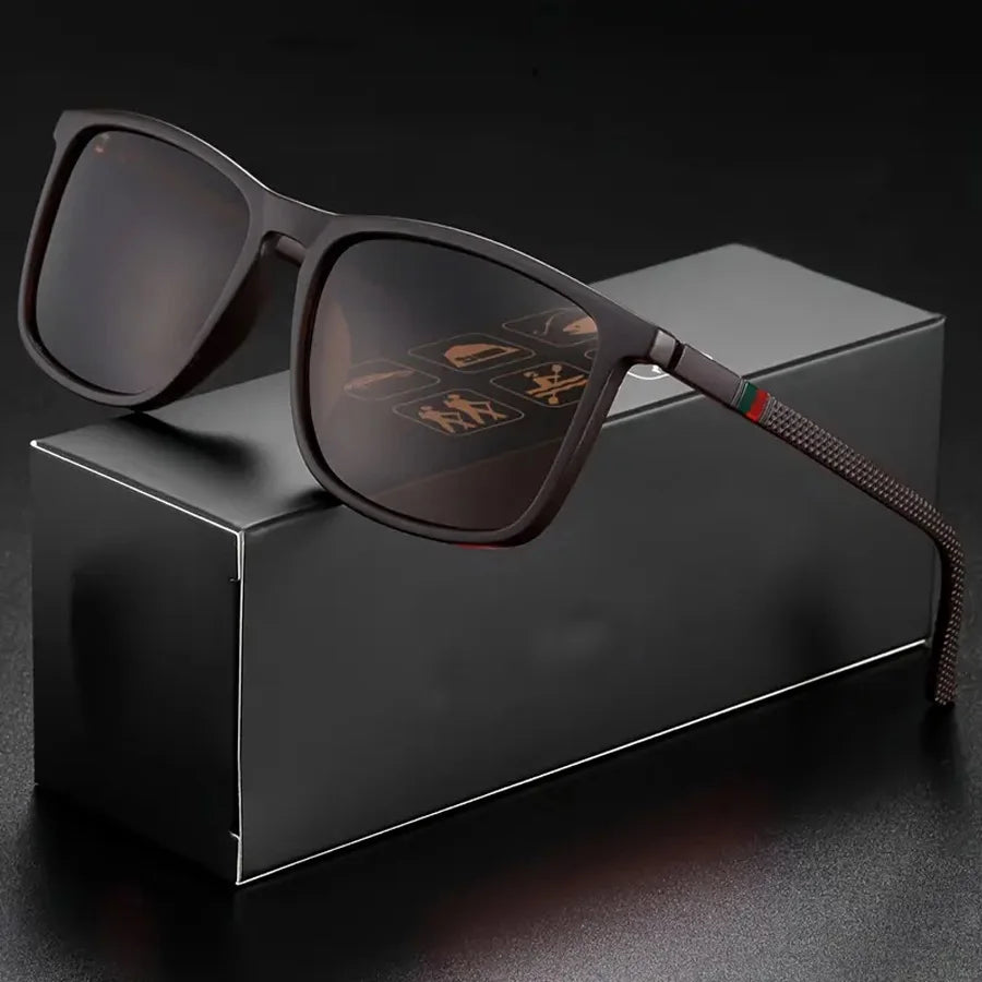 Classic Square Sunglasses for Men