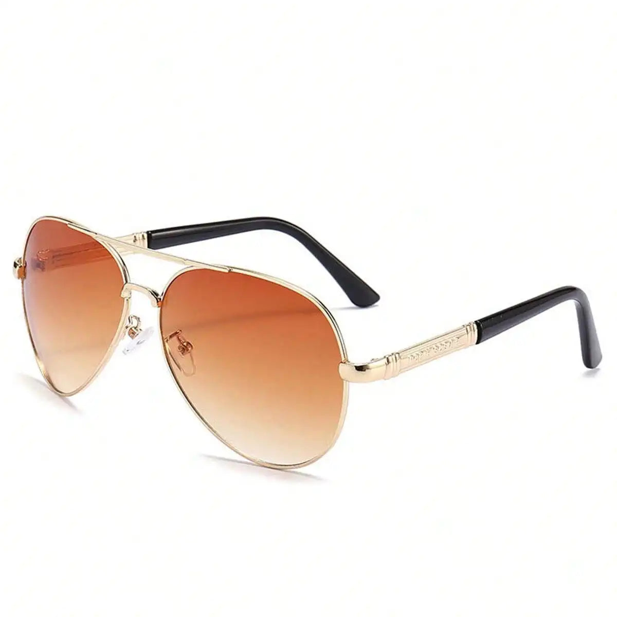 Metal-Frame Driving Sunglasses for Men