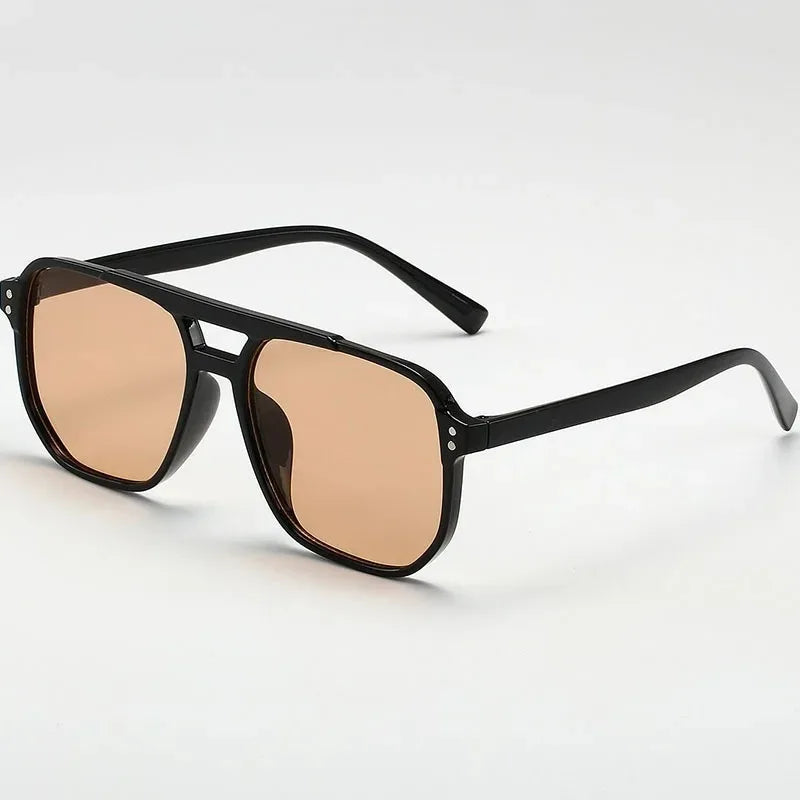 Oversized Vintage Square Sunglasses