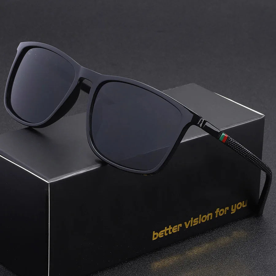 Classic Square Sunglasses for Men